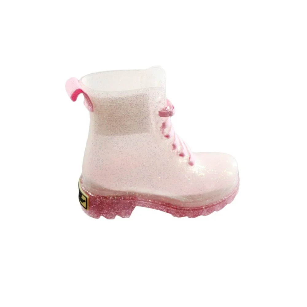 Toddler Boots Western Chief Stella Shimmer Glitter Rain Boots Size 5 Purple/Pink